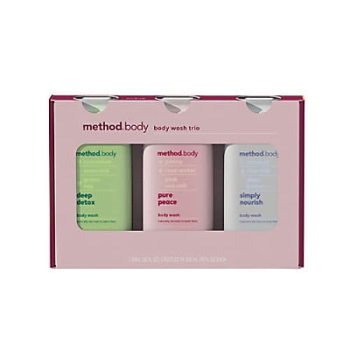 Method Experiential Body Wash Variety Pack 3 ct. - Home/Personal Care/Bath & Shower/Body Wash/ - ShelHealth