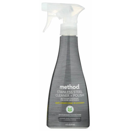 METHOD HOME CARE METHOD HOME CARE Cleaner Stnlessteel N Pol, 14 oz