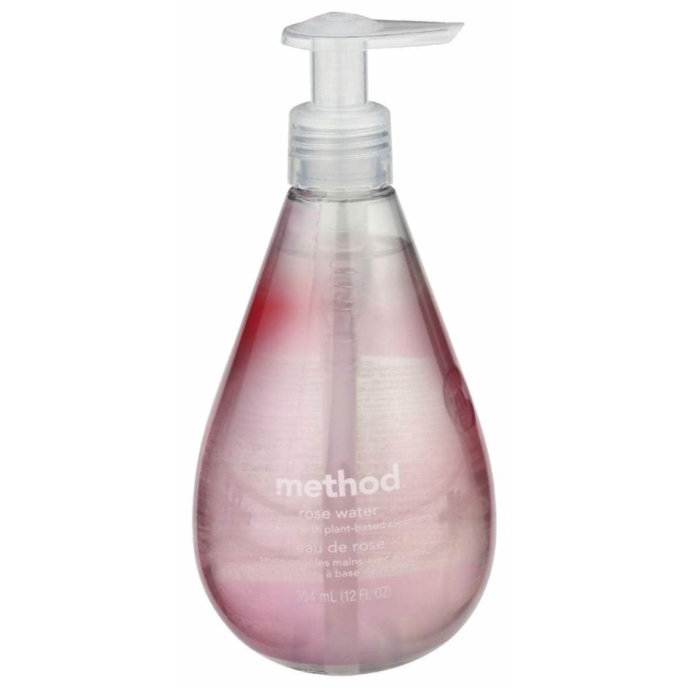 METHOD HOME CARE METHOD HOME CARE Gel Hand Wash Rose Water, 12 fo