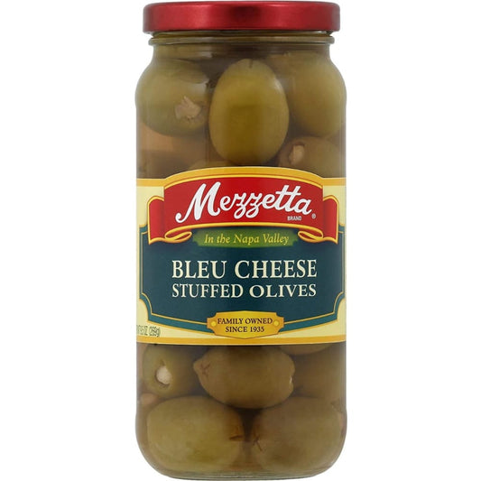 MEZZETTA: Bleu Cheese Stuffed Olive 9.5 oz (Pack of 4) - Grocery > Olives - MEZZETTA
