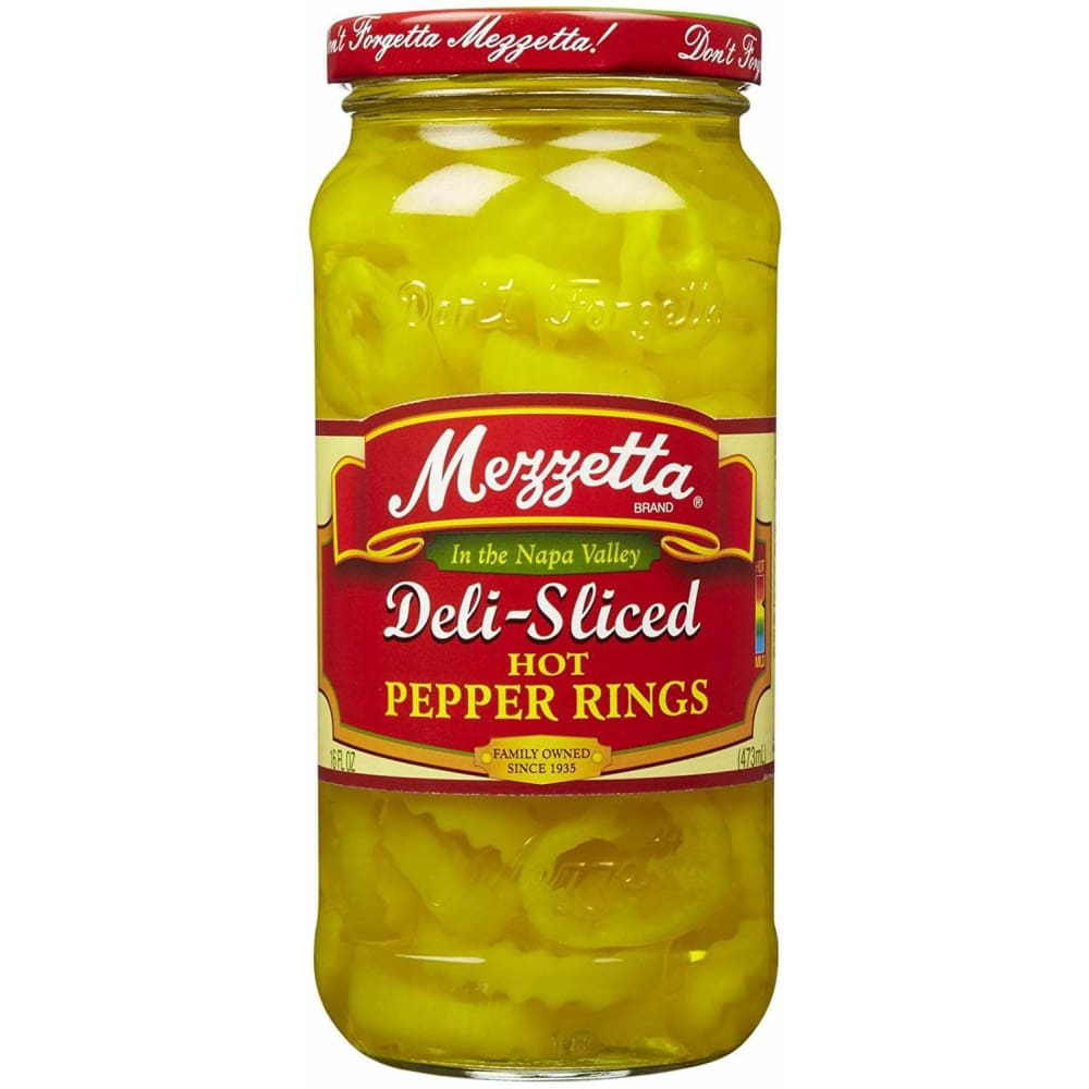 Mezzetta Mezzetta Deli-Sliced Hot Pepper Rings, 16 oz