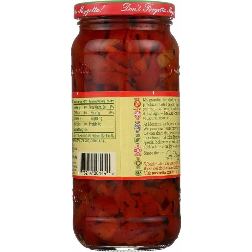 Mezzetta Mezzetta Deli-Sliced Roasted Bell Pepper Strips, 16 oz