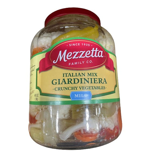 Mezzetta Italian Mix Giardiniera Crunchy vegetables Mild 46 oz. - Mezzetta