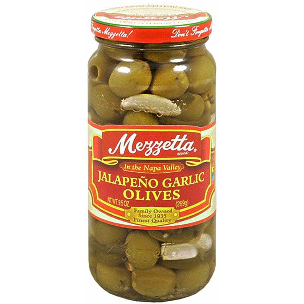 Mezzetta Mezzetta Jalapeño Garlic Olives, 9.5 oz