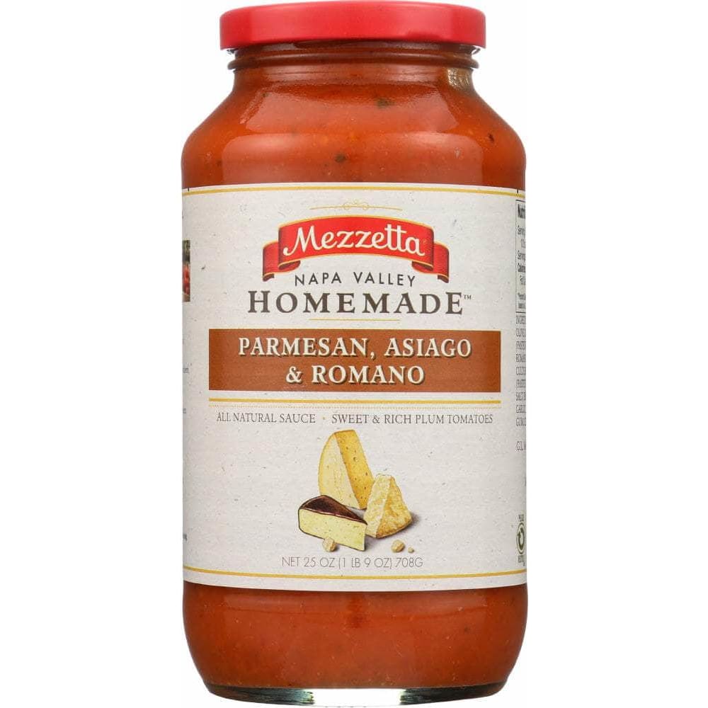 Mezzetta Mezzetta Napa Valley Homemade Parmesan, Asiago & Romano Sauce, 25 oz