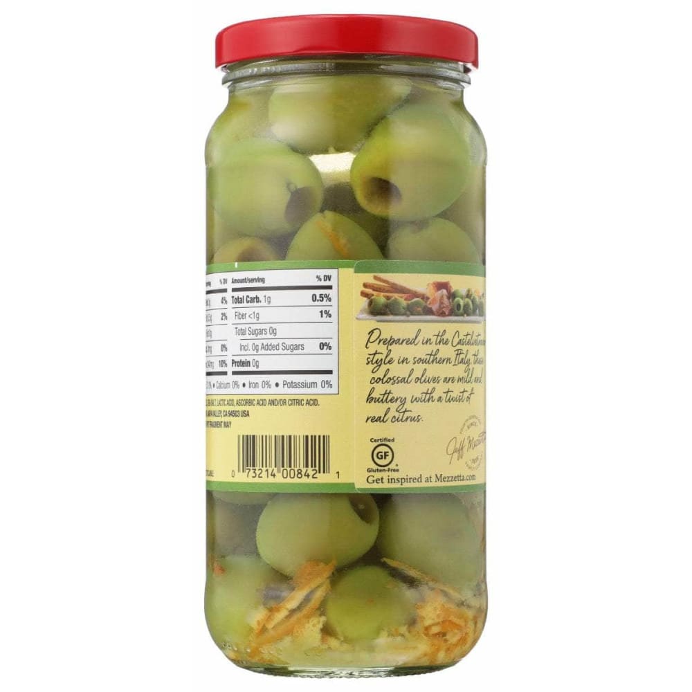 MEZZETTA Mezzetta Olive Colossal Castlvtrno, 8 Oz