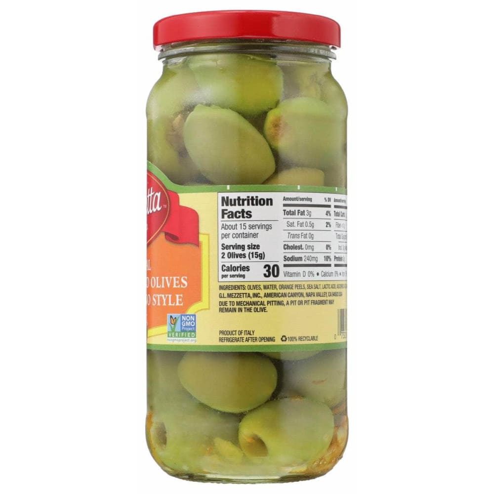 MEZZETTA Mezzetta Olive Colossal Castlvtrno, 8 Oz