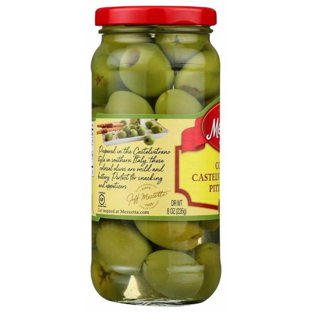 MEZZETTA Mezzetta Olives Pitted Castelvetra, 8 Oz
