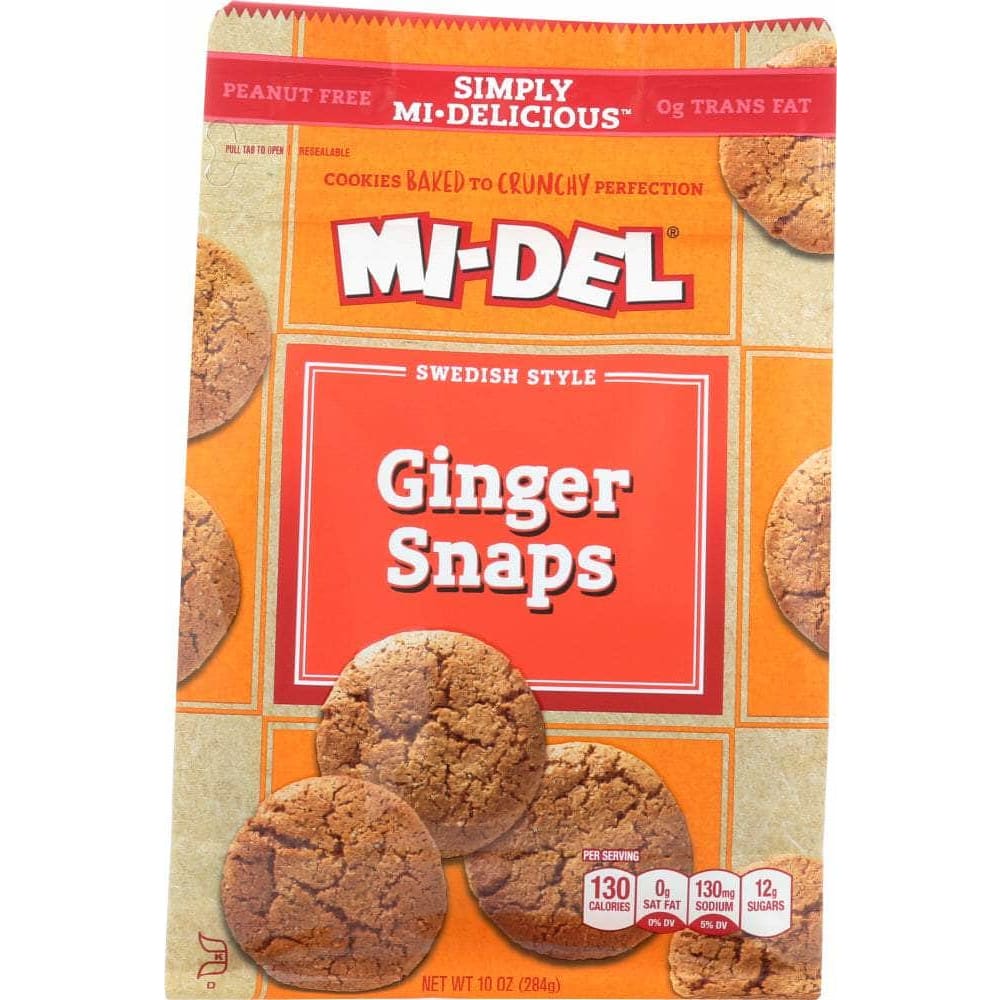 Mi-Del Mi-Del Cookies Swedish Style Ginger Snaps, 10 oz