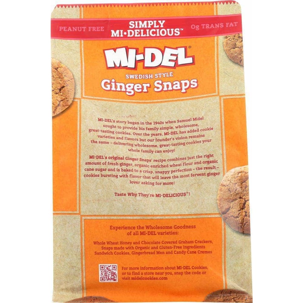 Mi-Del Mi-Del Cookies Swedish Style Ginger Snaps, 10 oz