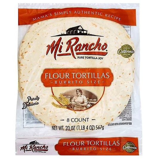 MI RANCHO: Tortilla Flour Burrito 13.5 oz (Pack of 5) - Bread - MI RANCHO
