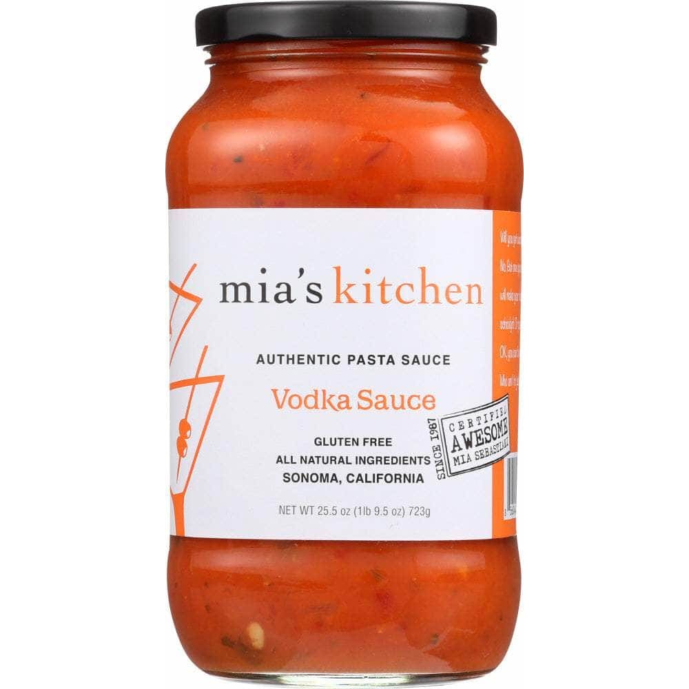Mias Kitchen Mia's Kitchen All Natural Authentic Pasta Sauce Vodka Sauce, 25.5 oz