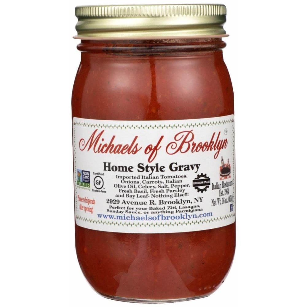 MICHAELS OF BROOKLYN MICHAELS OF BROOKLYN Sauce Gravy Home Style, 16 oz
