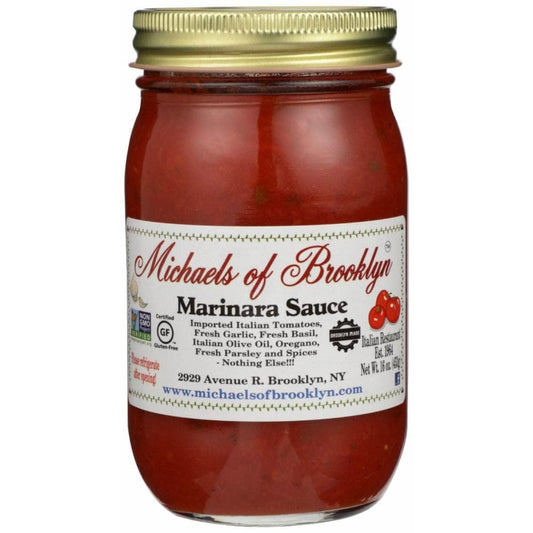 MICHAELS OF BROOKLYN MICHAELS OF BROOKLYN Sauce Pasta Marinara, 16 oz