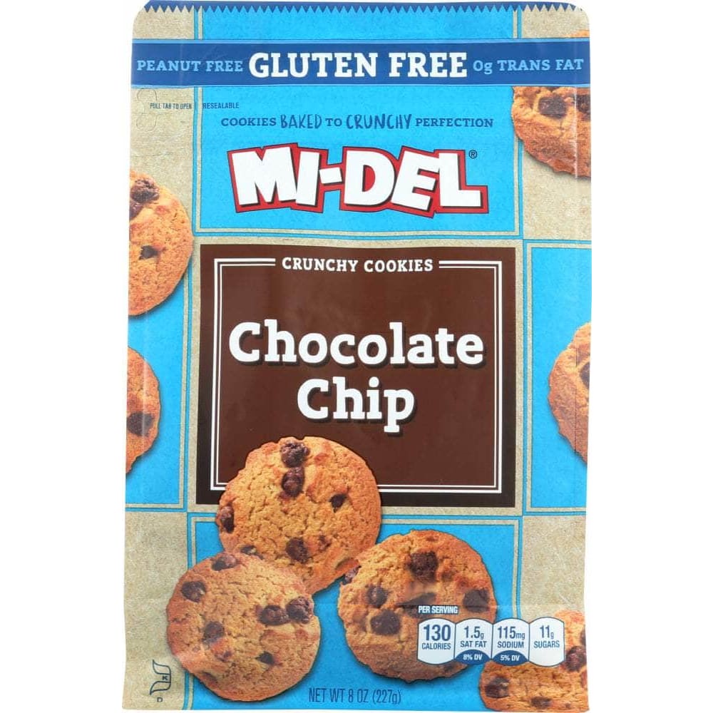 Mi-Del Midel Cookies Mini Chocolate Chip Gluten Free, 8 oz