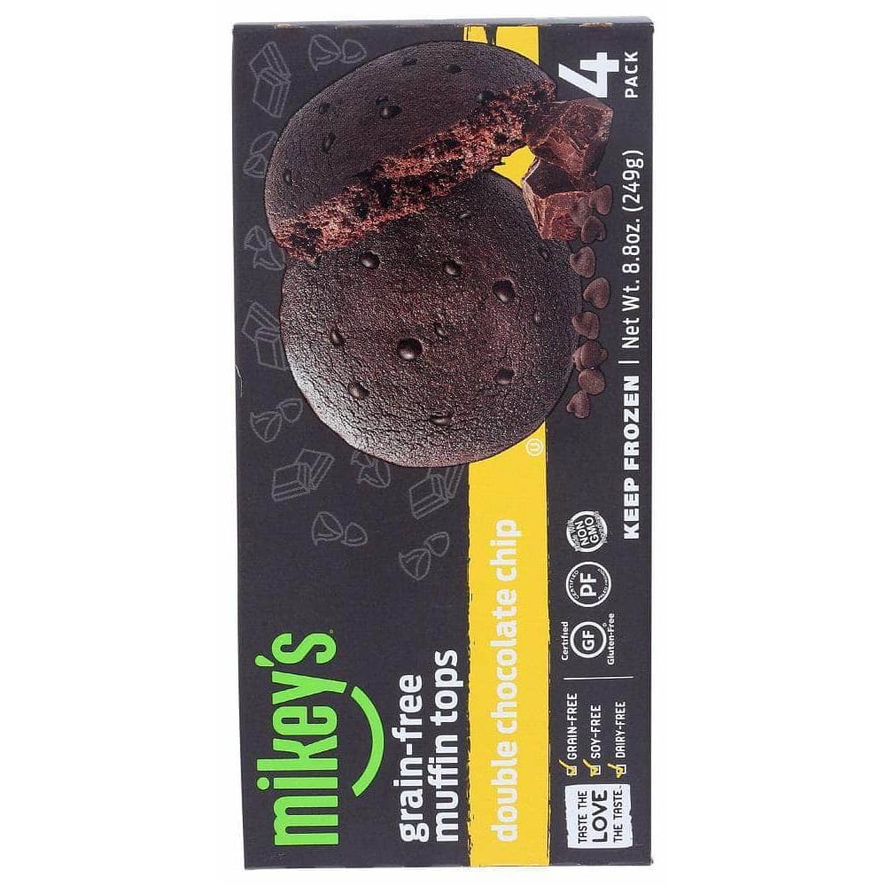 Mikeys Mikeys Double Chocolate Chip Grain-Free Muffin Tops, 8.8 oz