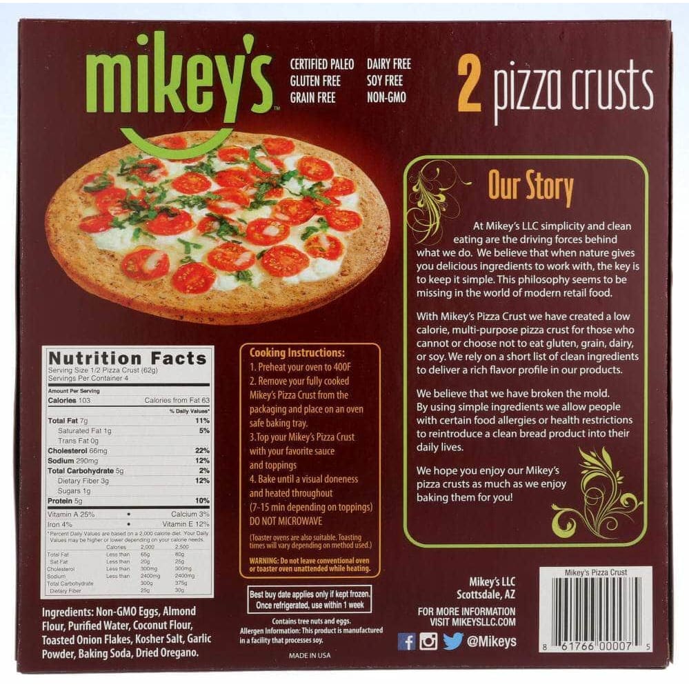 Mikeys Mikeys Pizza Crust Frozen, 8.8 oz