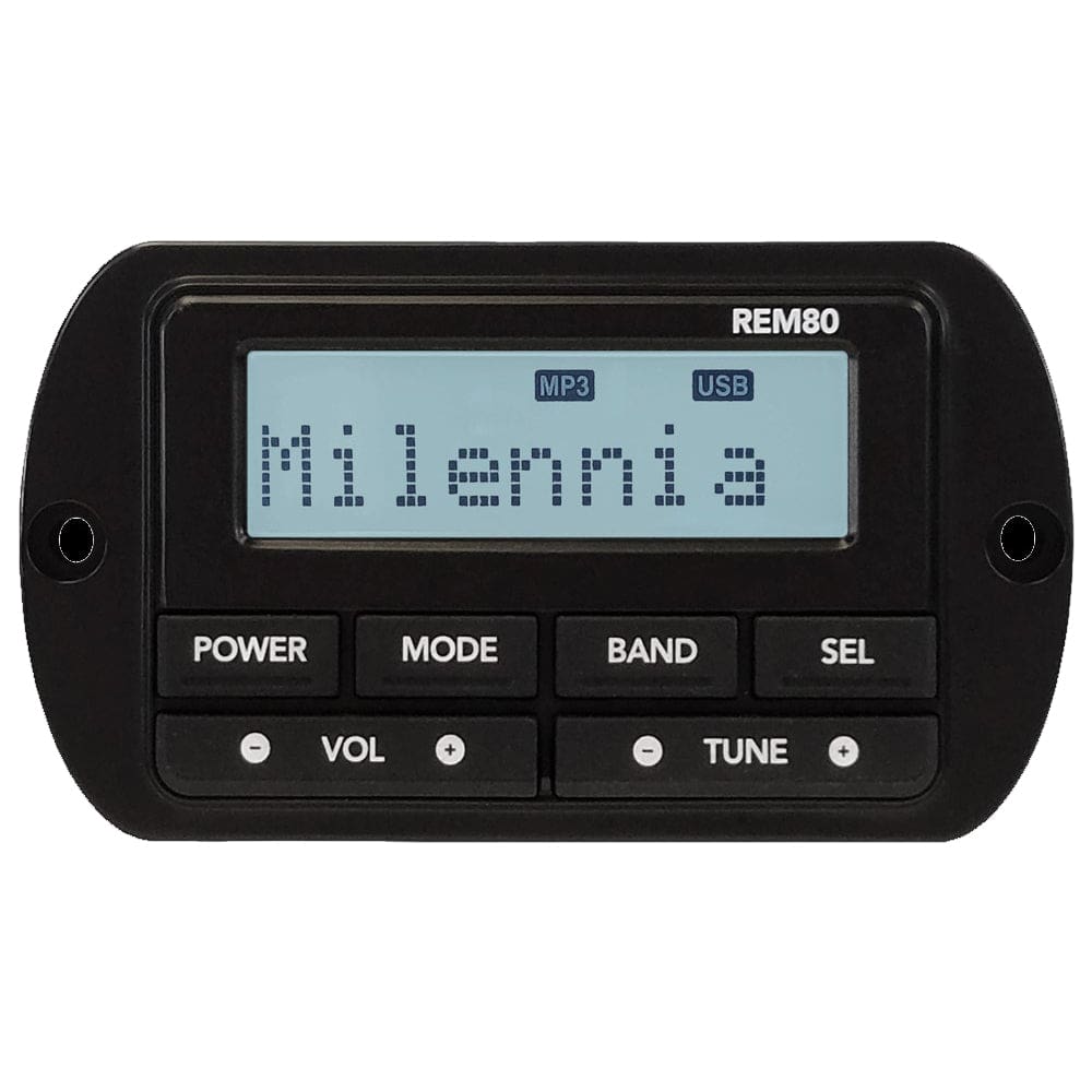 Milennia REM80 Wired Remote - Entertainment | Stereo Remotes - Milennia