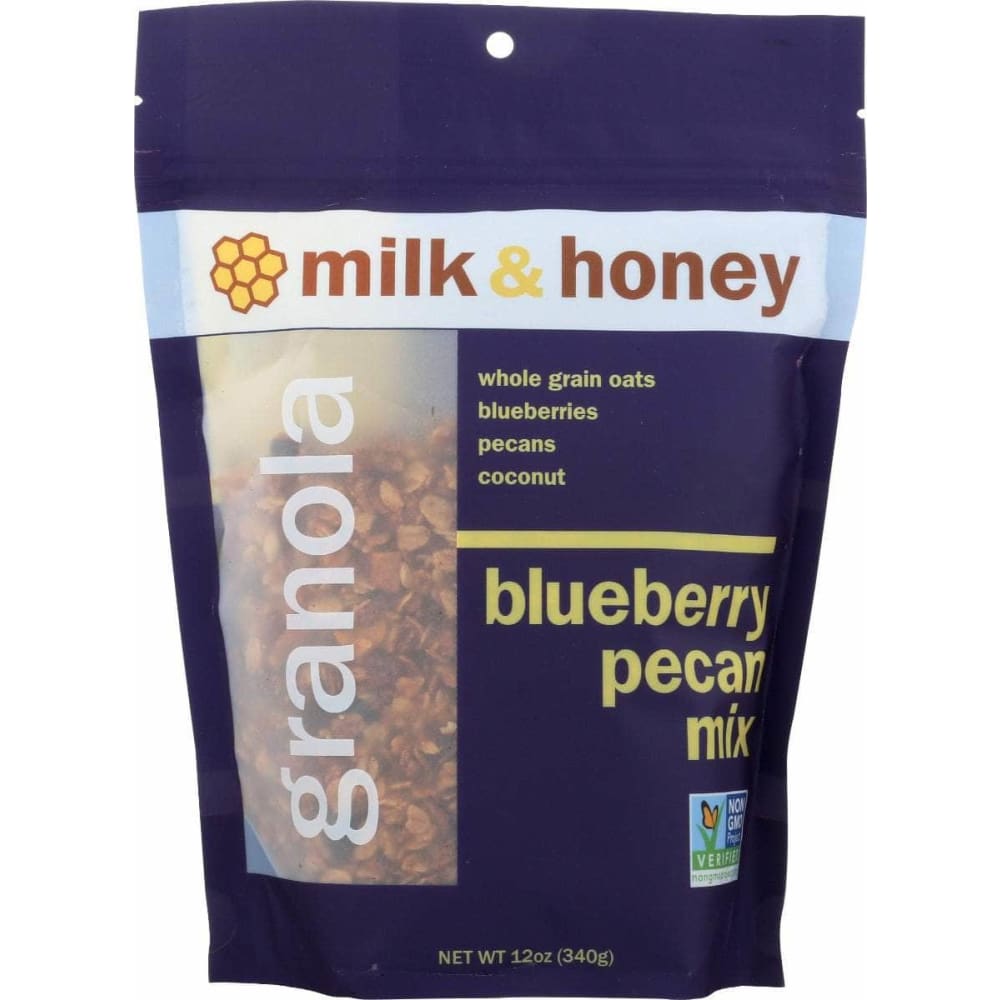MILK & HONEY Grocery > Breakfast > Breakfast Foods MILK & HONEY: Blueberry Pecan Mix, 12 oz