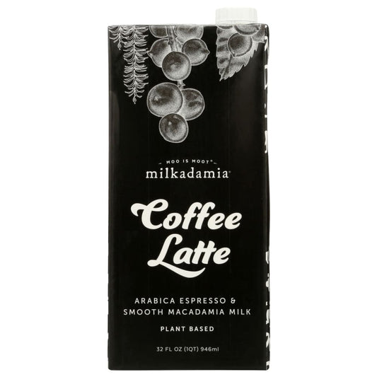 MILKADAMIA: Coffee Latte 32 fo (Pack of 4) - Grocery > Beverages > Coffee Tea & Hot Cocoa - MILKADAMIA