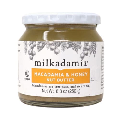 MILKADAMIA: Macadamia and Honey Nut Butter 8.8 oz (Pack of 2) - Grocery > Butters > Nut Butter Other & Multi - MILKADAMIA