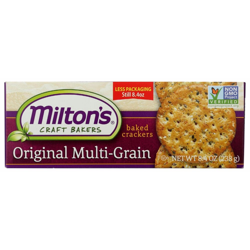 MILTONS Grocery > Snacks > Crackers MILTONS: Gourmet Crackers Original Multi Grain, 8.4 oz