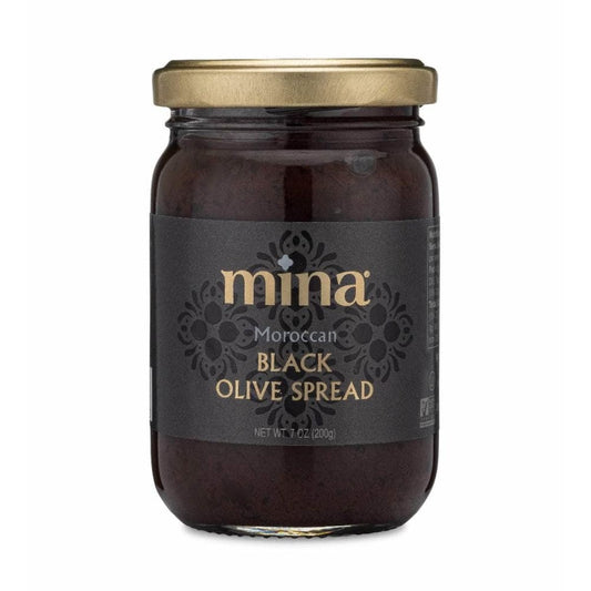 MINA MINA Spread Black Olive, 7 oz