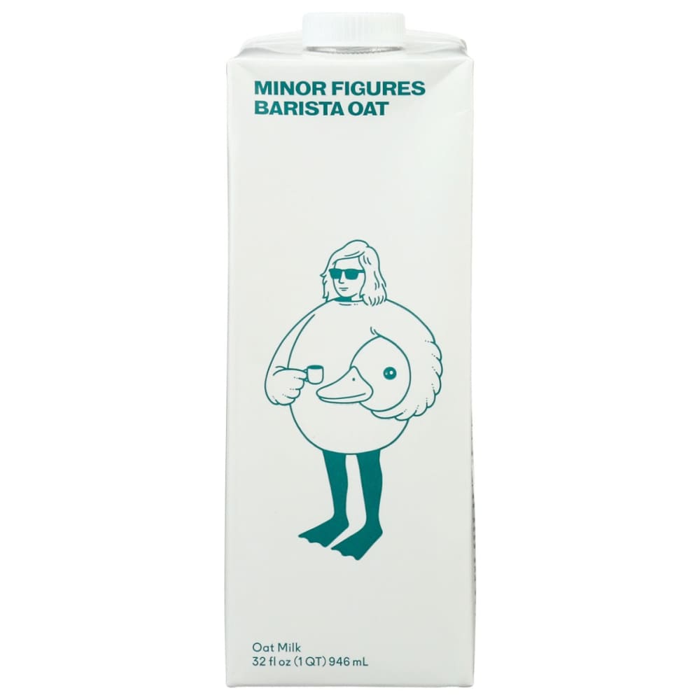 MINOR FIGURES: Barista Oat Milk 32 fo (Pack of 5) - Grocery > Beverages > Milk & Milk Substitutes - MINOR FIGURES