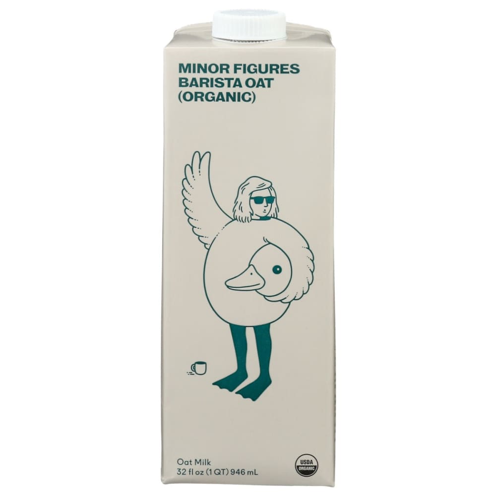 MINOR FIGURES: Barista Oat Milk Organic 32 fo (Pack of 5) - Grocery > Beverages > Milk & Milk Substitutes - MINOR FIGURES