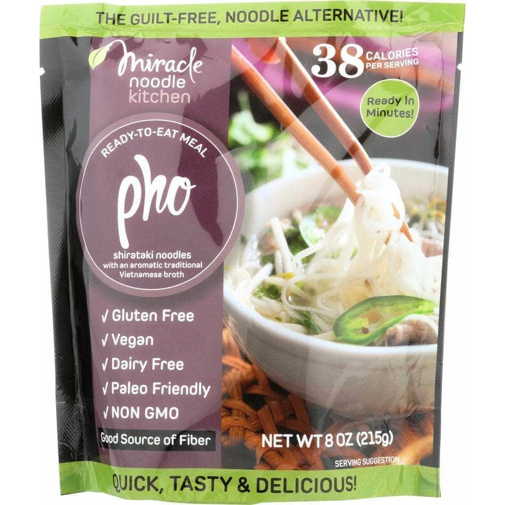 Miracle Noodle Miracle Noodle Ready-to-Eat Meal Vegan Pho, 215 gm