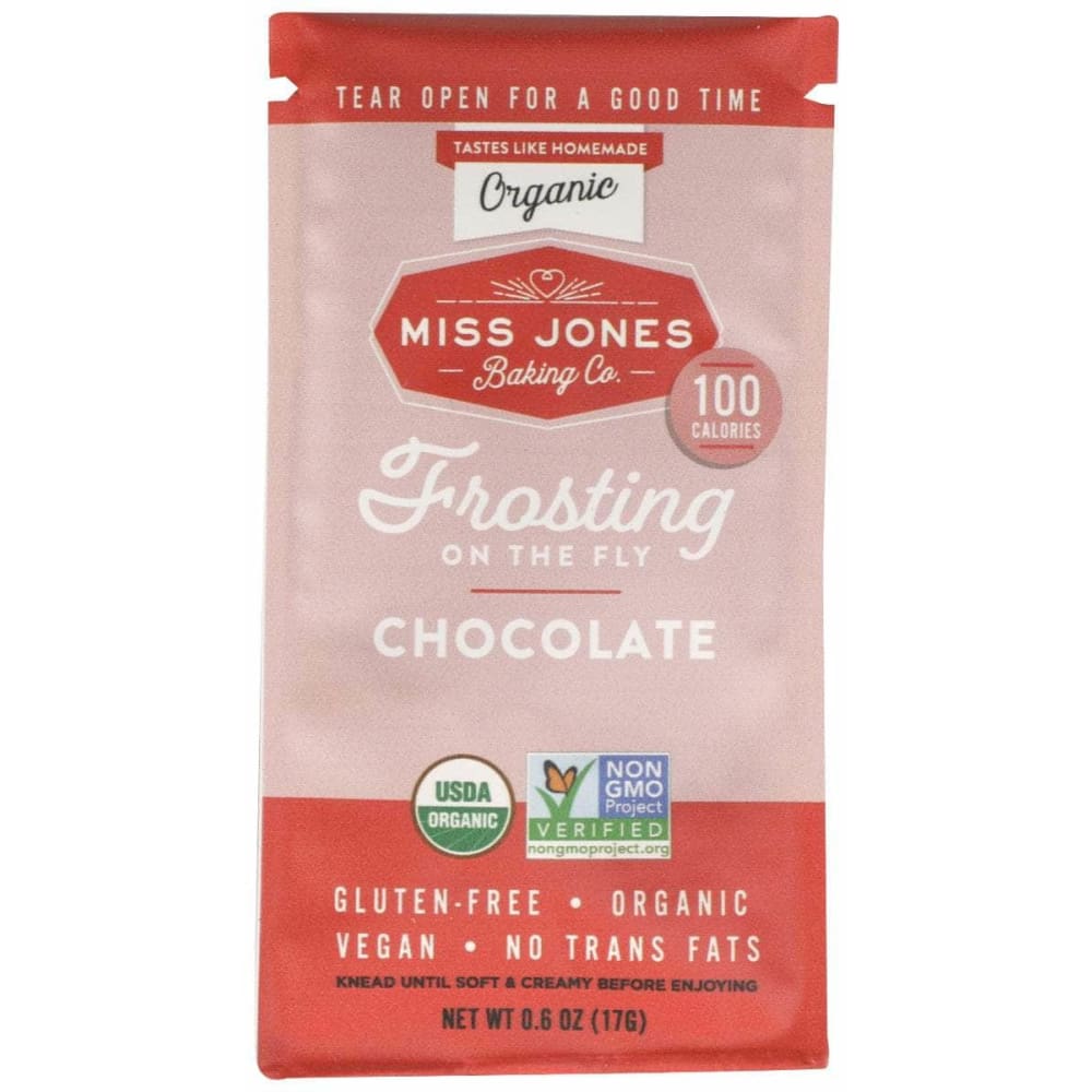 MISS JONES BAKING CO MISS JONES BAKING CO Frosting Choc Sngl Srv, 0.6 oz