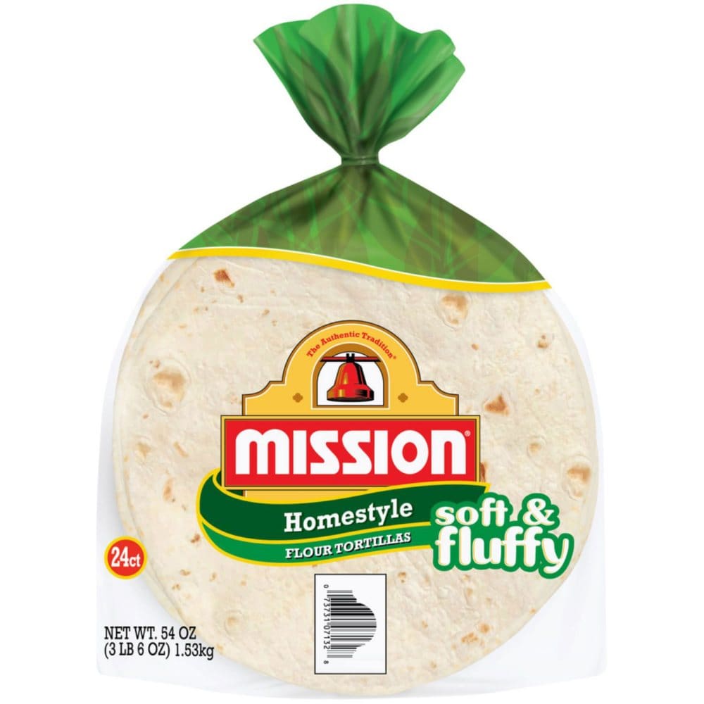 Mission Homestyle Flour Tortillas (54 oz.) - Tortillas & Taco Shells - Mission Homestyle