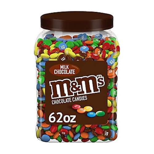 M&M’S Chocolate Candy Bulk Jar Milk Chocolate Candy 62 oz. - Home/Grocery/Specialty Shops/Gaming Snacks/ - M&M’s