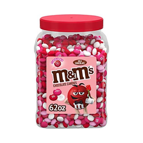 M&M’s Milk Chocolate Valentine’s Day Candy Bulk Jar 3.87 lbs. - Home/Seasonal/Valentine’s Day/Valentine’s Day Treats/ - M&M’s