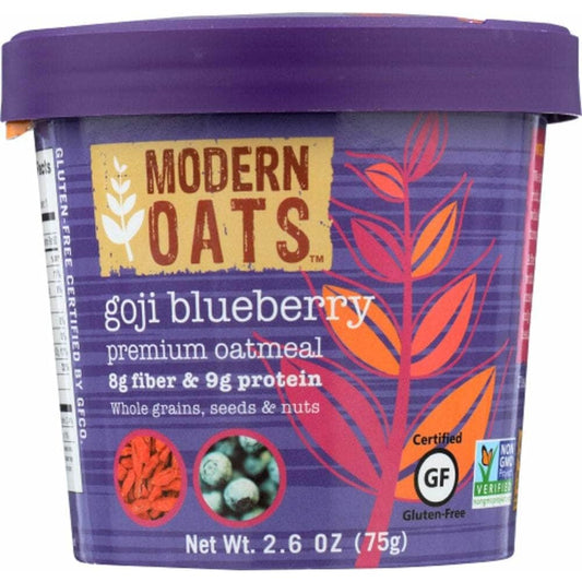 Modern Oats Modern Oats Goji Blueberry Premium Oatmeal, 2.6 Oz