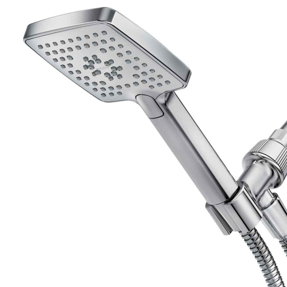 Moen Modern Handheld Square 3-Spray Shower Head - Chrome - Home/Home/Home Improvement/Equipment & Safety/ - Moen