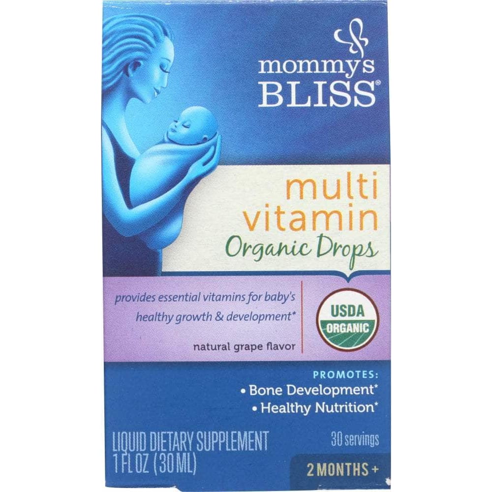 MOMMYS BLISS Mommys Bliss Multivitamin Drops Organic, 1 Fo