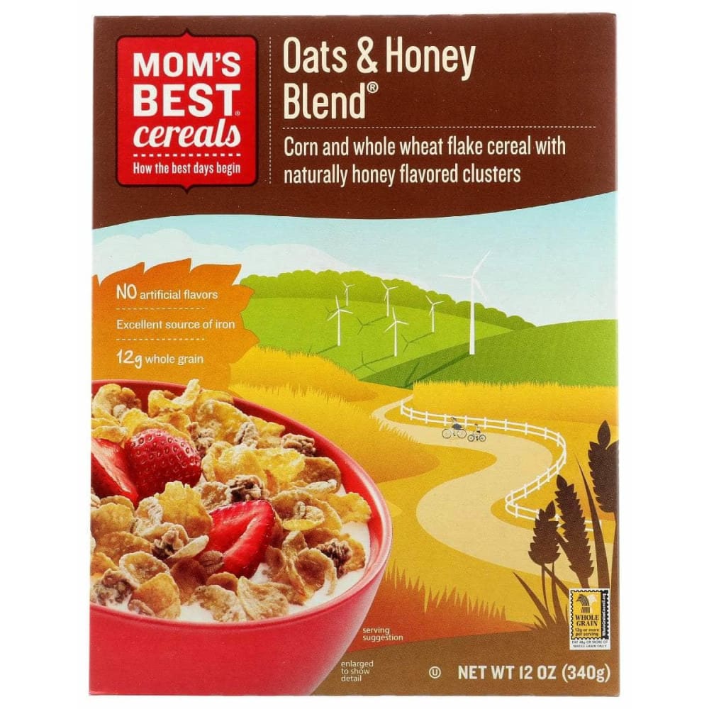 MOMS BEST Moms Best Cereal Honey Oat, 12 Oz