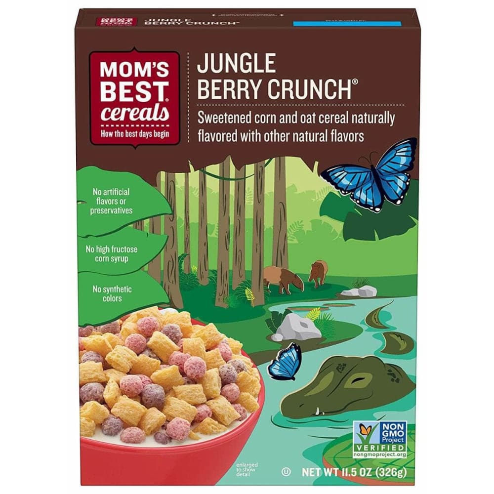 MOMS BEST Moms Best Cereal Jungle Berry Crnch, 11.5 Oz