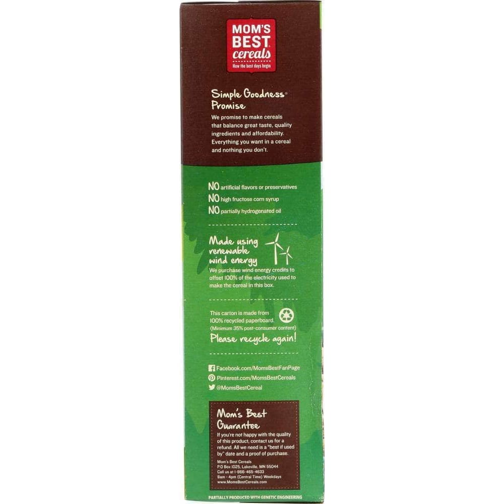 Moms Best Cereals Moms Best Sweetened Wheat-Fuls Whole Grain Cereal, 24 oz