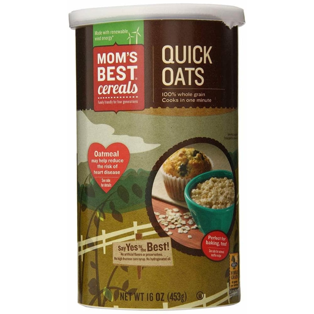 MOMS BEST Moms Best Whole Grain Quick Oats, 16 Oz