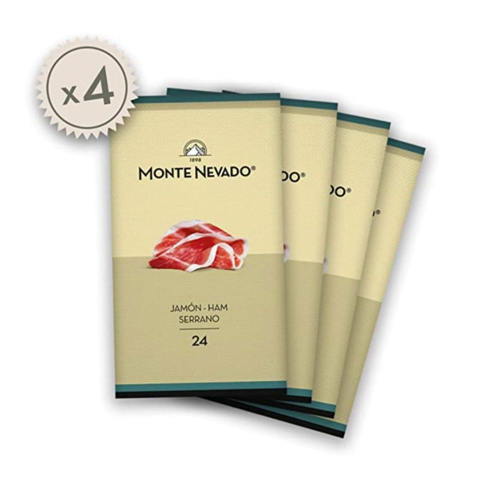 Monte Nevado Jamon Serrano Sliced Ham (3 oz. 4 pk.) Delivered to your doorstep - Meat Poultry & Seafood - Monte