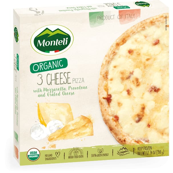Monteli Pizza Monteli Pizza Pizza 3 Cheese, 12.34 oz