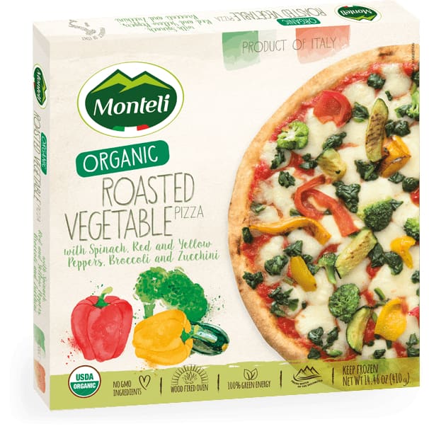 Monteli Pizza Monteli Pizza Pizza Roasted Vegetable, 14.46 oz