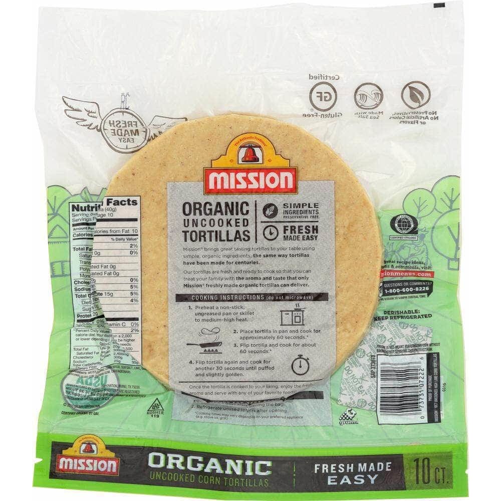 Mission Monterrey Flour Corn Tortilla Organic, 14.1 oz