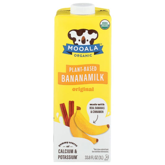 MOOALA: Milk Banana Orignl Org 32 FO (Pack of 5) - Grocery > Beverages > Milk & Milk Substitutes - MOOALA