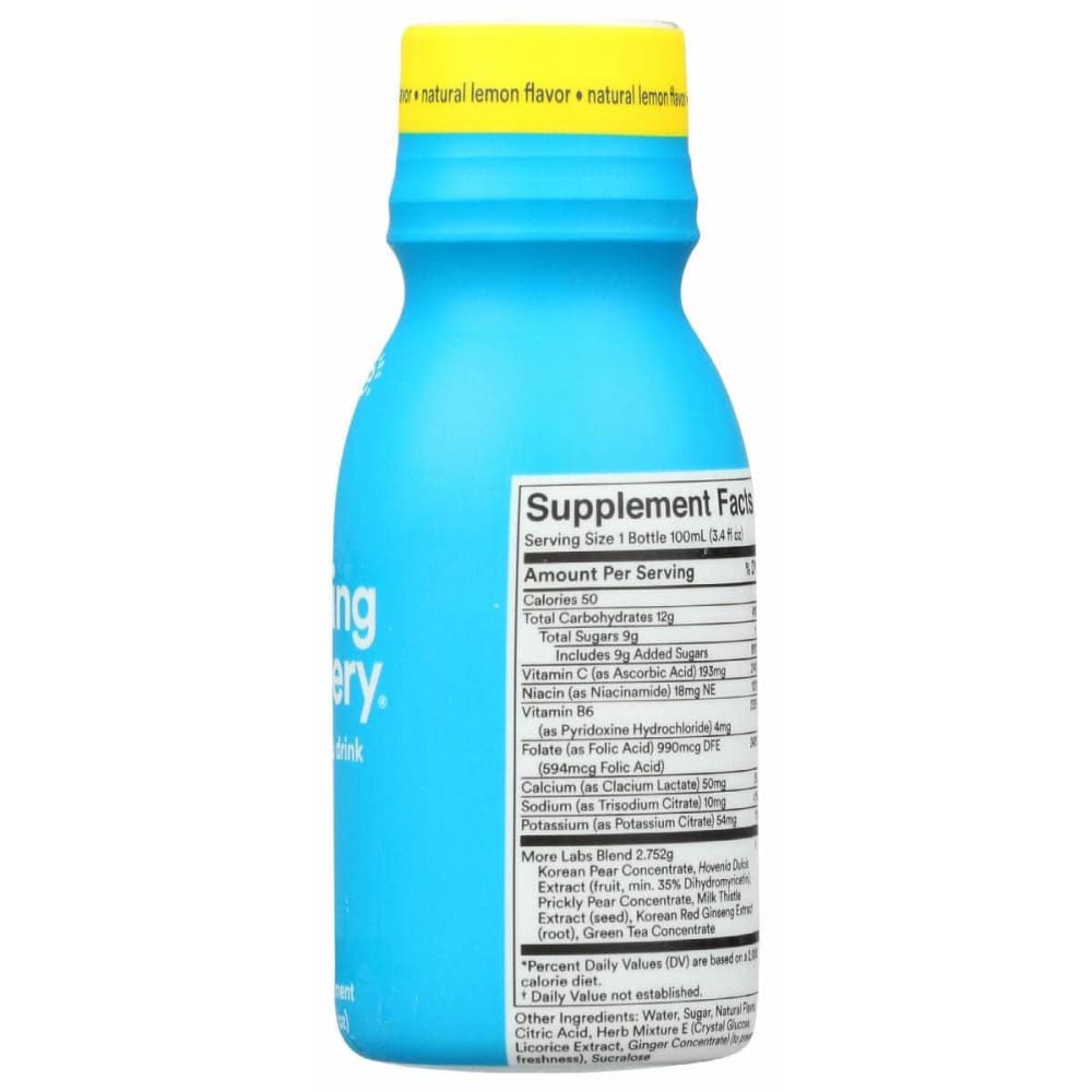 MORE LABS More Labs Shot Morning Recovery Lemon, 3.4 Fo