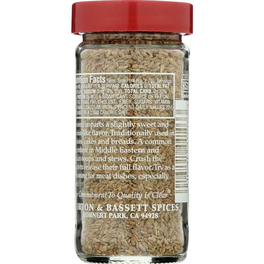 MORTON & BASSETT Morton & Bassett Aniseed, 2.3 Oz