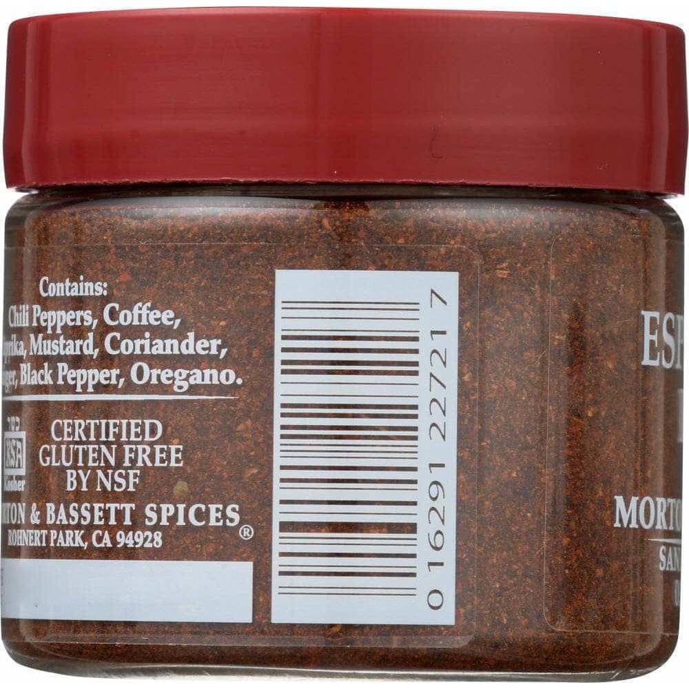 Morton & Bassett Morton & Bassett Espresso Rub Seasoning, 0.9 oz