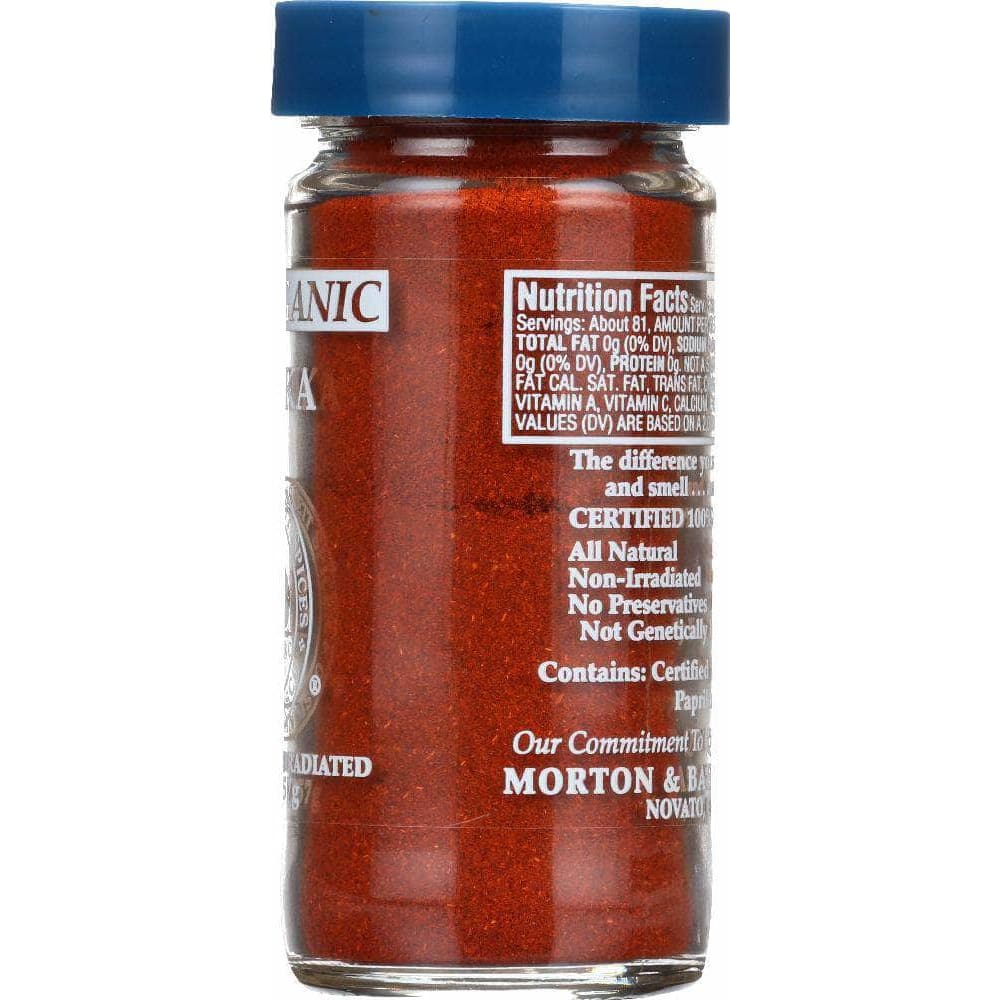 Morton & Bassett Morton & Bassett Organic Paprika, 2 Oz